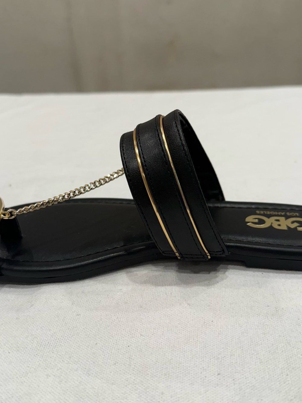 GBG Women's Los Angeles Laidey Sandal Color Black - Picture 4 of 9